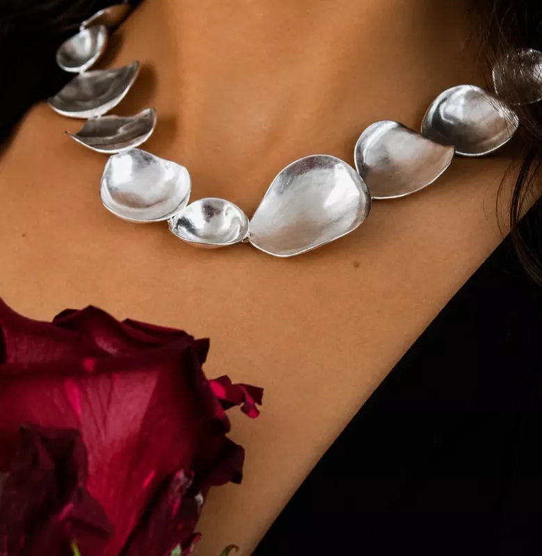 Girocollo bianco naturale - Kreazioni DV7 1