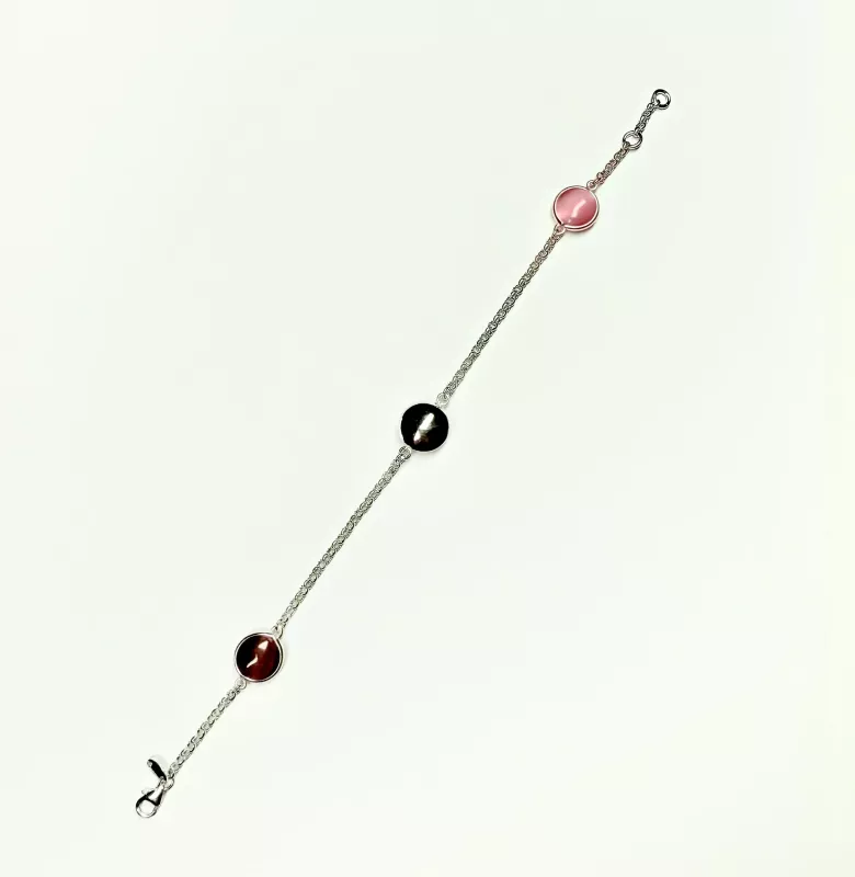 Bracciale bianco - Linea Base Caramella