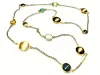 Collana lunga dorata - Linea Base Caramella