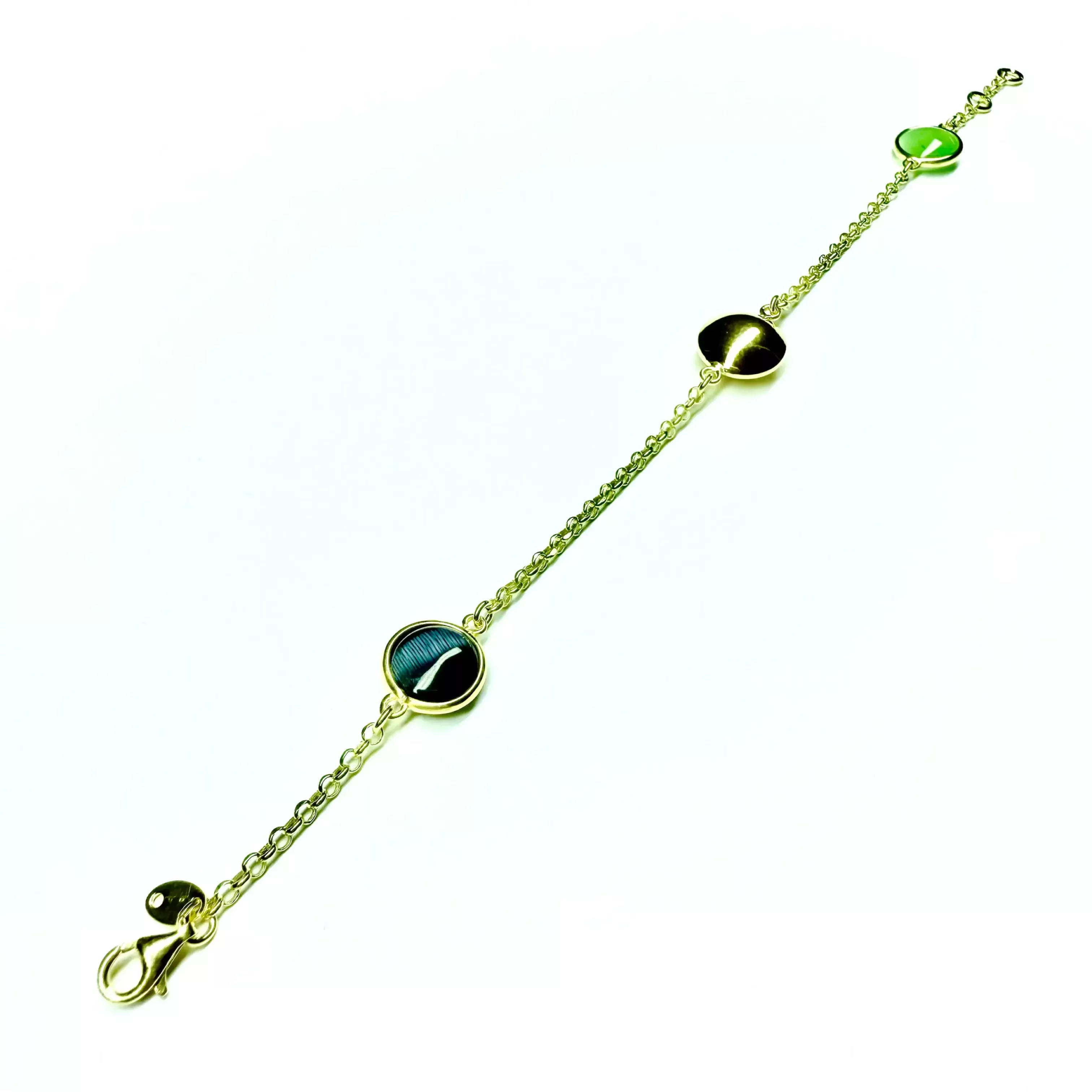 Bracciale dorato - Linea Base Caramella