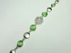 Bracciale cristalli verdi - Linea Barok