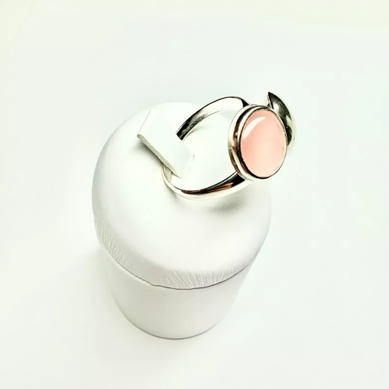 Anello caramella double con cristallo - Linea Base Caramella