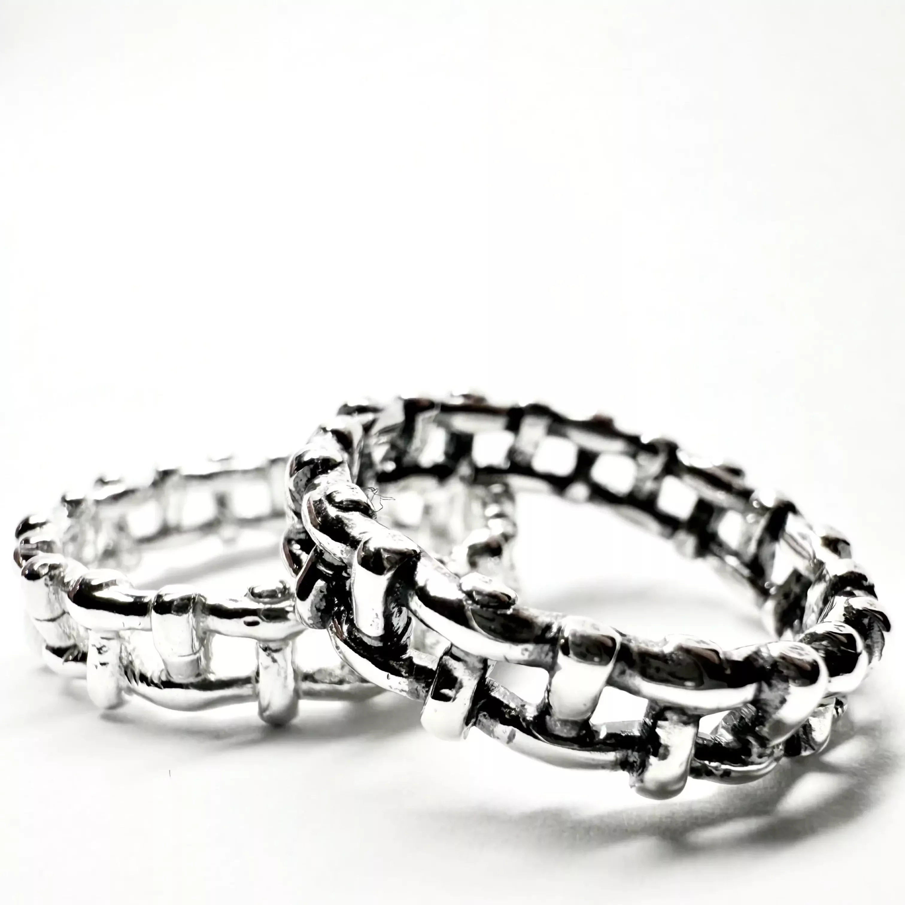 Anello fascetta slim - Linea Quadra