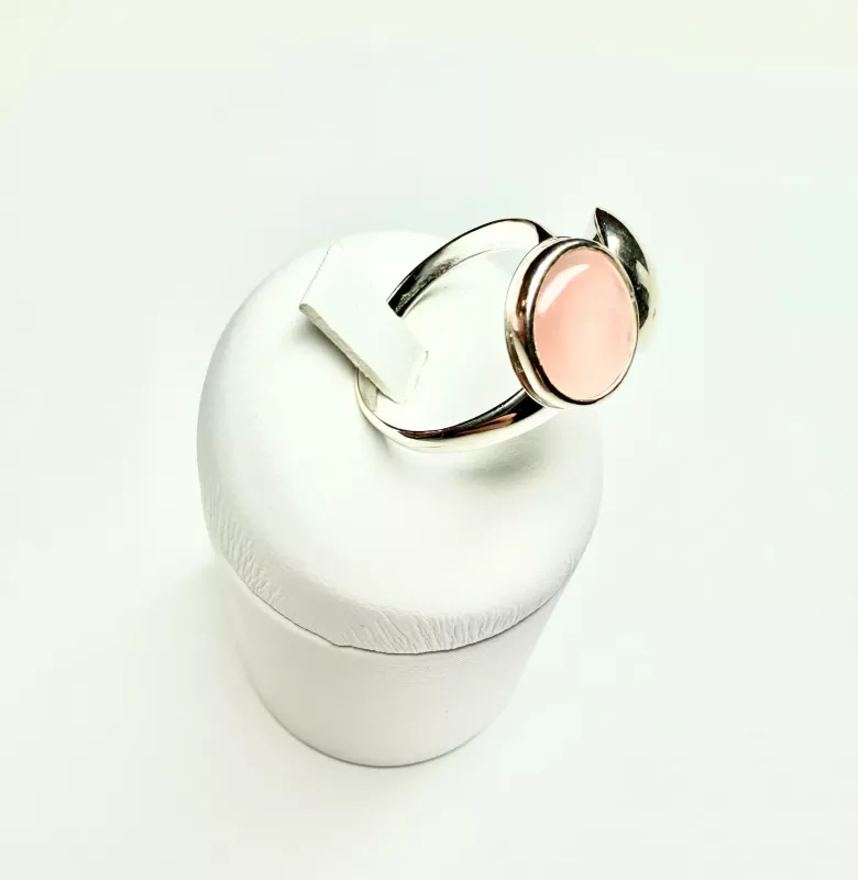 Anello caramella double con cristallo - Linea Base Caramella