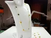 Collana lunga dorata - Linea Base Caramella