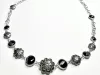 Collana cristalli nero - Linea Barok