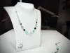 Collana cristalli azzurri - Linea Barok 2
