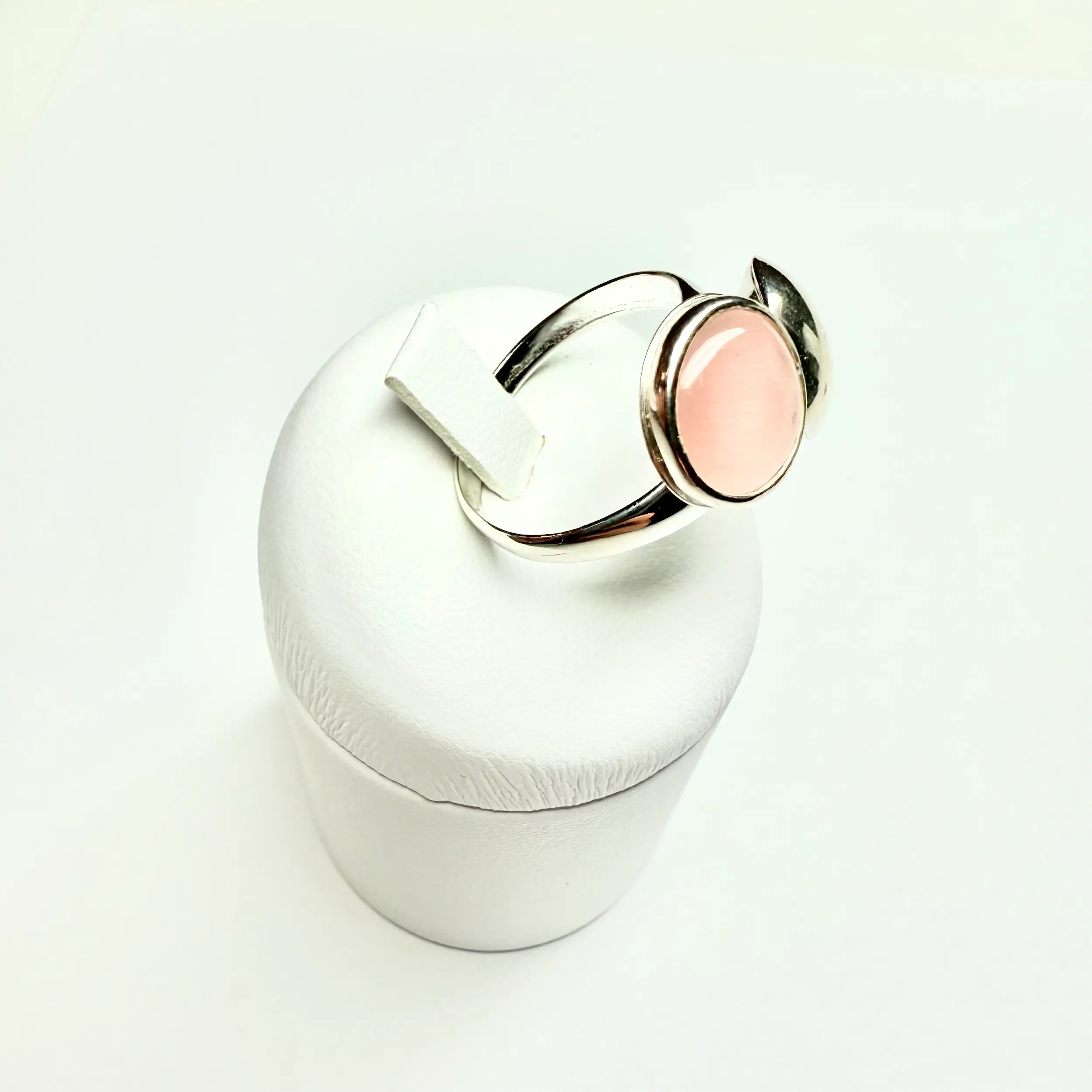 Anello caramella double con cristallo - Linea Base Caramella