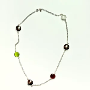 Collana giro bianca - Linea Base Caramella 1